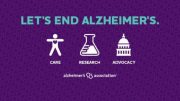 The Alzheimer's Association is the leading voluntary health organization in Alzheimer's care, support and research.