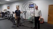 Physical therapists Jeff Kirchmyer, right, and Anthony Goode of ProActive Sports Rehab.