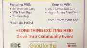 Drive-through participants will receive free Independent Health Foundation Wellness Bags, and well as donated food and produce bags courtesy of the event sponsors.