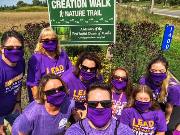 The Alzheimer’s Association Western New York Chapter organized the Walk to End Alzheimer’s in six local communities.