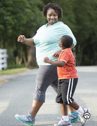 Daily walks with your family can help you all look and feel healthier and happier.