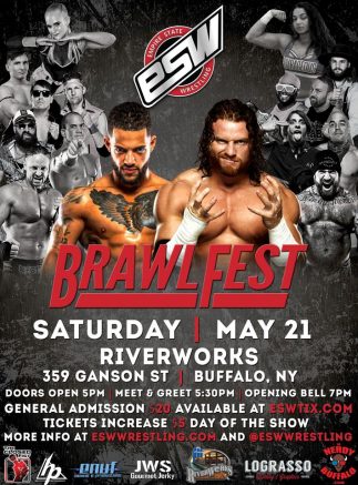 Headlining Brawlfest will be a special cross-promotional match between All-Elite Wrestling’s Buddy Murphy and Impact Wrestling’s Trey Miguel.