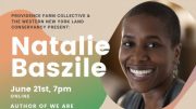 The online event will feature a special conversation between Baszile and local farmers of color.