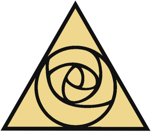 Upon acceptance, juried artists may use the distinctive Triangle Rose shop mark.