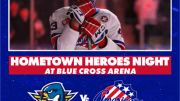 As part of the night, the Amerks are offering all Hometown Heroes and military personnel one complimentary ticket to the game.
